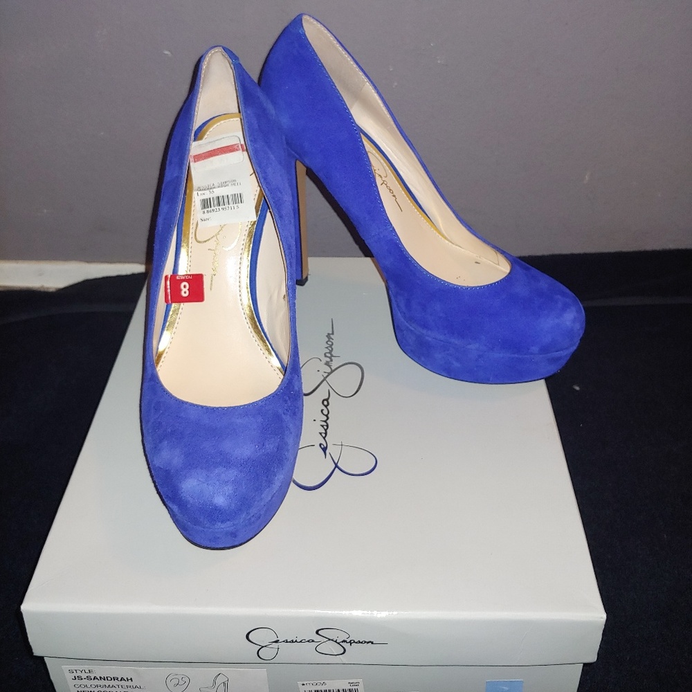 Jessica Simpson Sandrah Pump- Cobalt